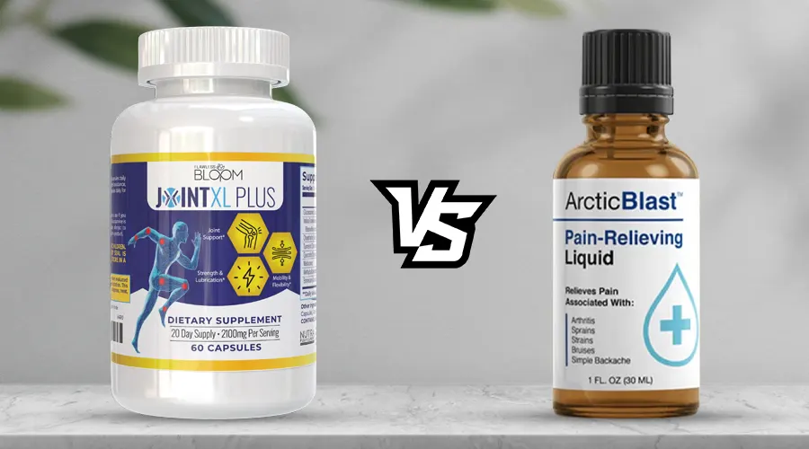 JointXL Plus vs. Arctic Blast Natural Pain Relief