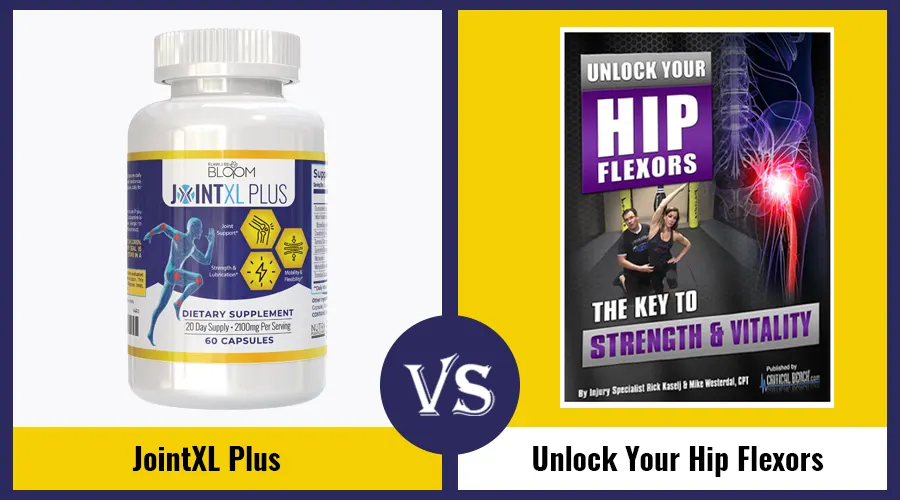 JointXL Plus vs. Unlock Your Hip Flexors