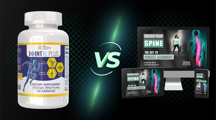 JointXL Plus vs. Unlock Your Spine